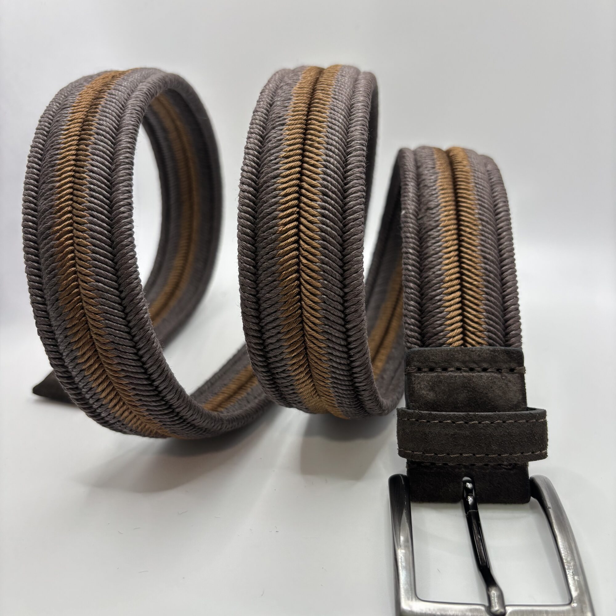 - Cintura treccia Cotone spinata - 2 varianti colore
